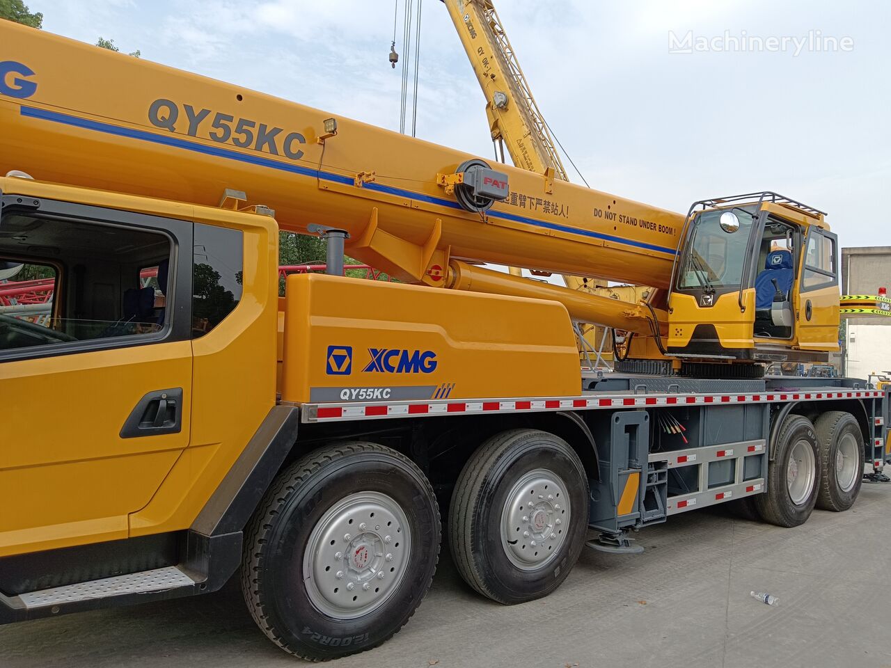 شاحنة رافعة XCMG QY55KC Used 55 Ton Truck Crane in an Excellent Working Condition