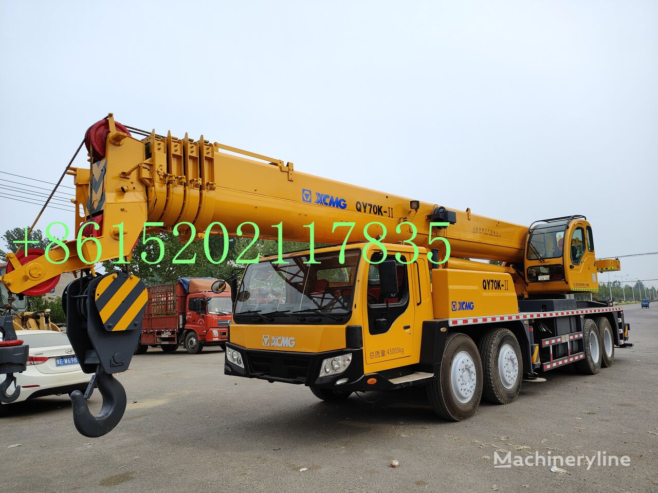 XCMG QY70K QY70K-1 QY70K-2 QY70KC QY70KA 70 TON TRUCK CRANE autodizalica