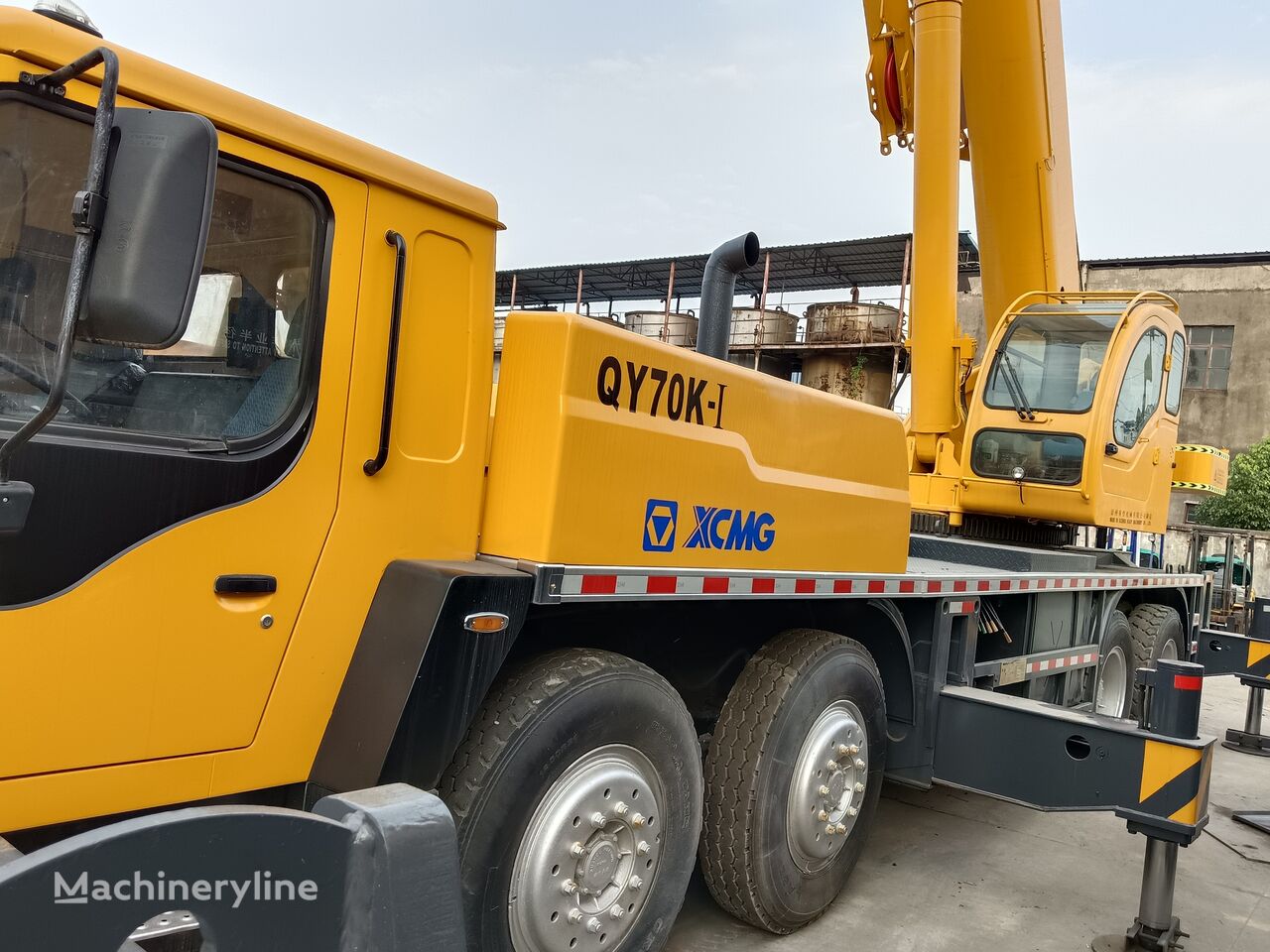 XCMG QY70K-Ⅰ Used 70 Ton Truck Crane with High Working Performance grúa móvil