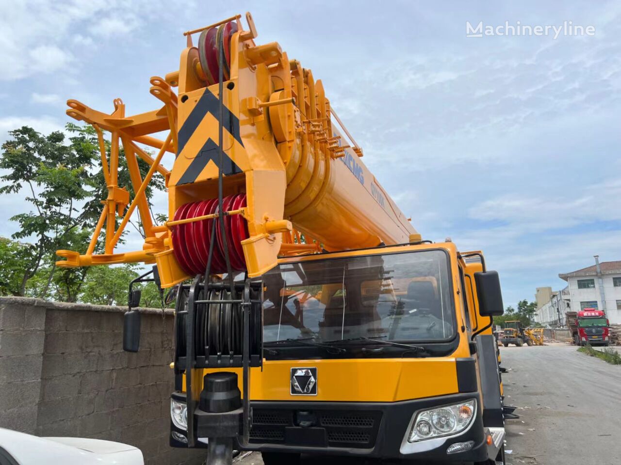 XCMG Used 100ton truck crane QY100K-II QY110K XCT100 direct sale mobile crane