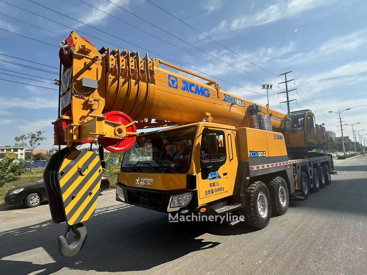 autožeriav XCMG XCA130 XCT130 QAY130 QY130K 130t 130ton 130tons 130 ton 130 tons