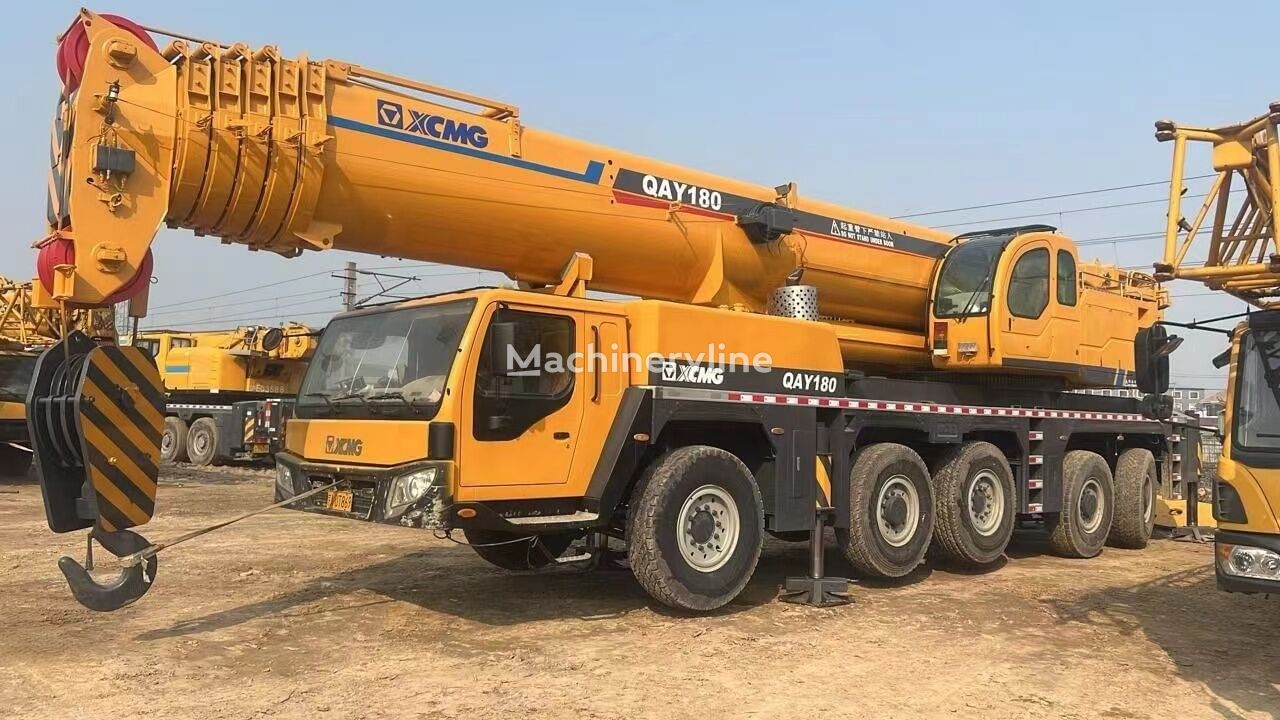 grua móvel XCMG XCMG QAY180 QY180K 180 ton 180t 180ton used truck crane