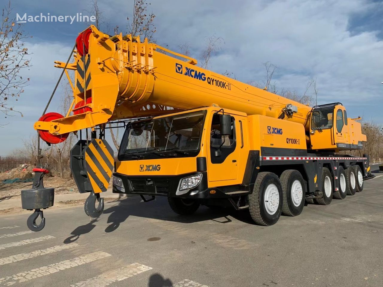 XCMG XCMG QY100K-ll 100 ton used mobile truck crane mobile crane grúa móvil