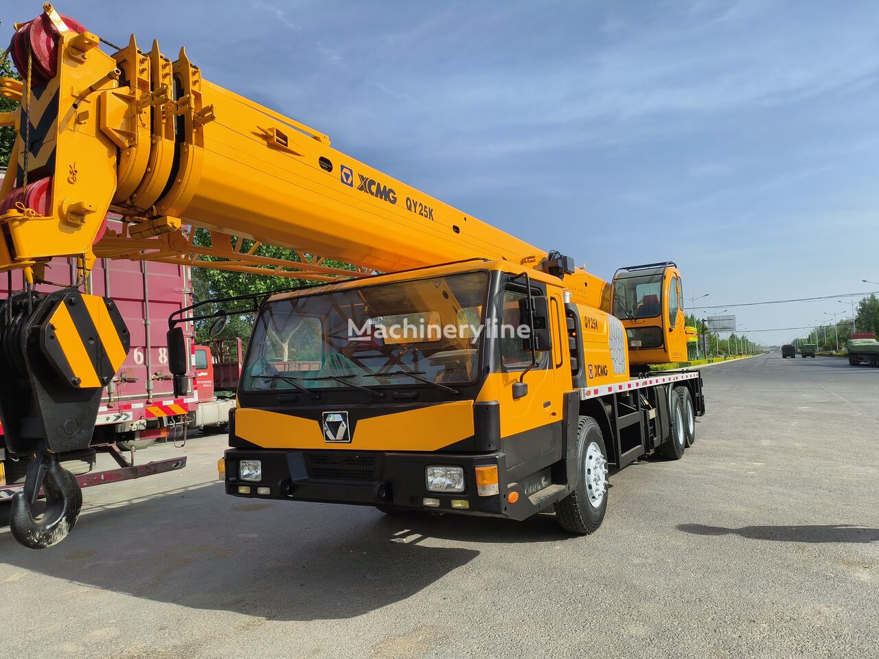 XCMG XCMG QY25K QY25K5 QY25KC QY25K5D XCT25 25 ton used cranes mobile ...