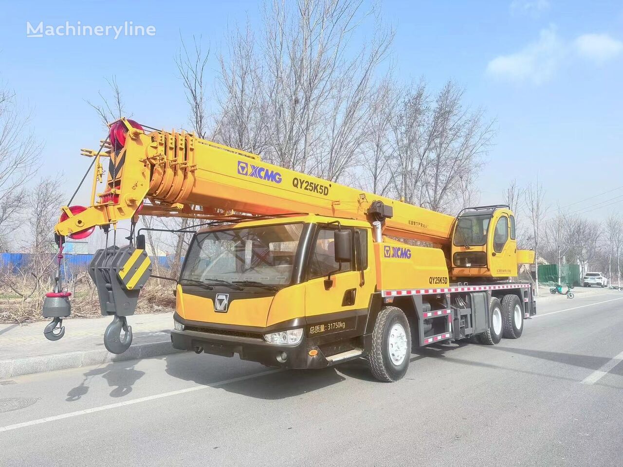 XCMG XCMG QY25K5D 25 ton used mobile truck crane mobile crane Mobilkran