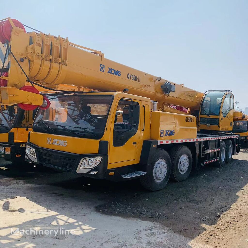 이동형 크레인 XCMG XCMG QY50K-11  50 ton used mobile truck crane mobile crane