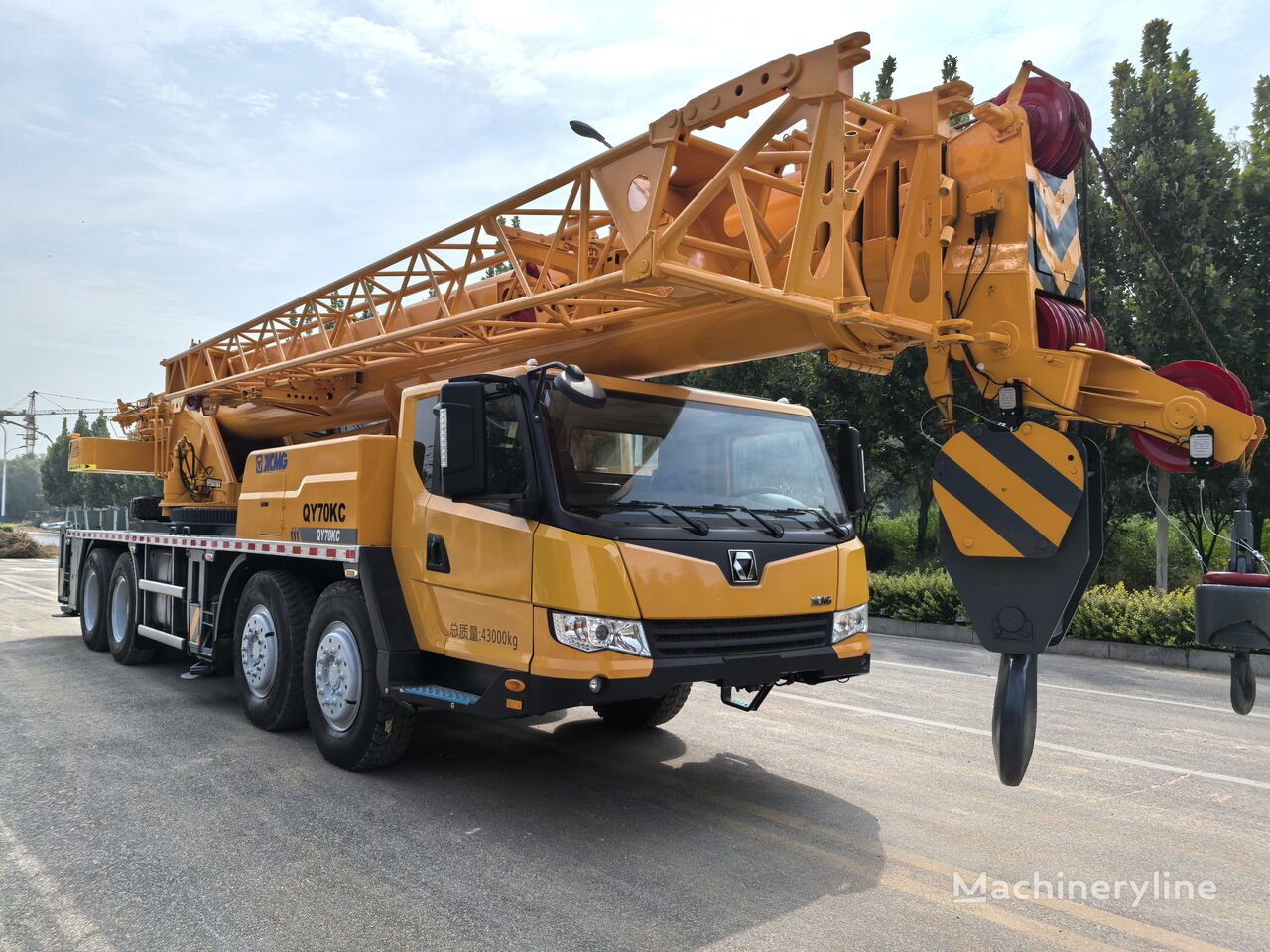 XCMG XCMG QY70K-l QY70KA QY70KC XCT70 70 ton 70t 70ton truck crane grúa móvil