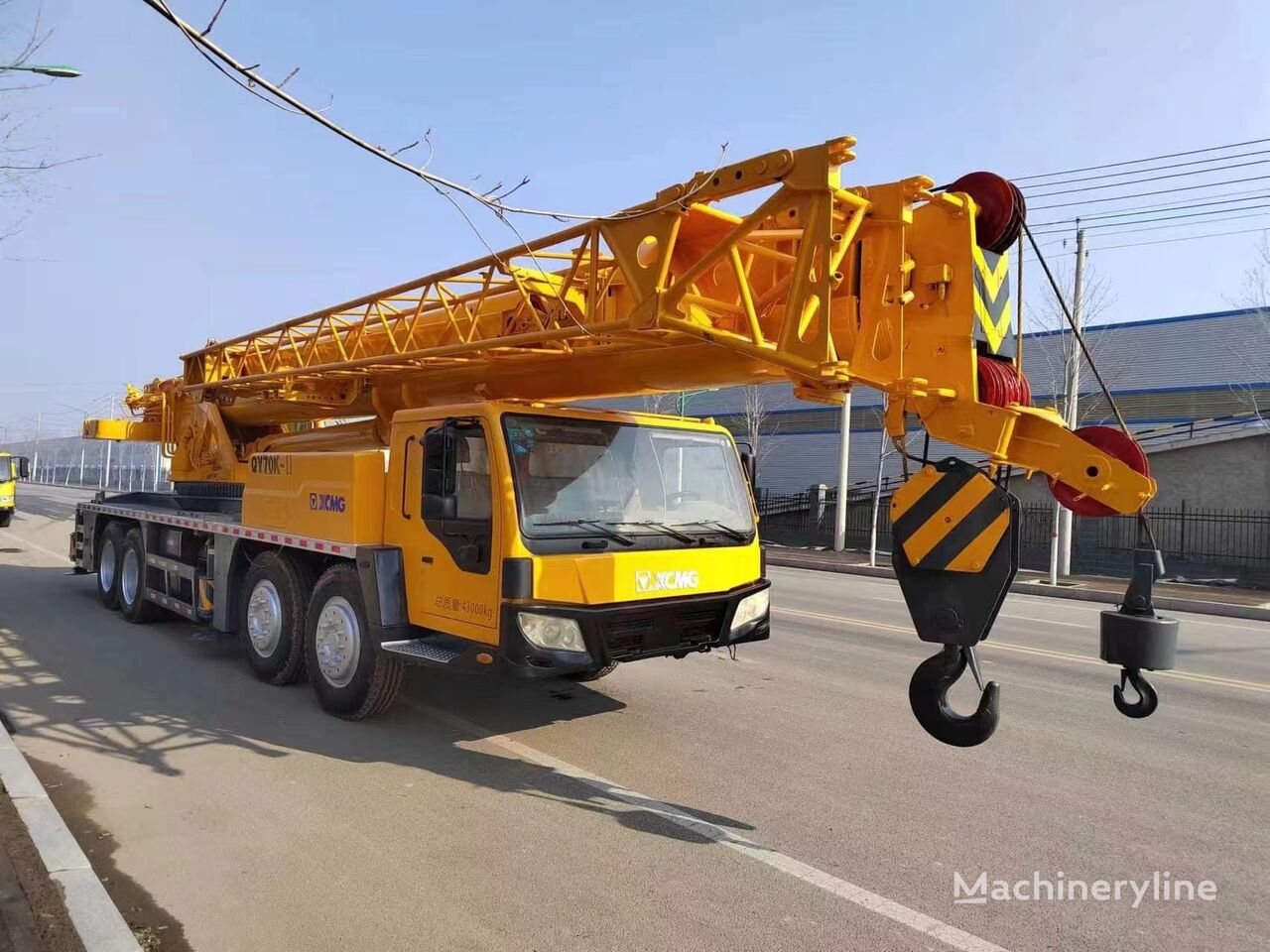 grue mobile XCMG XCMG QY70K-ll 70  ton used mobile truck crane mobile crane