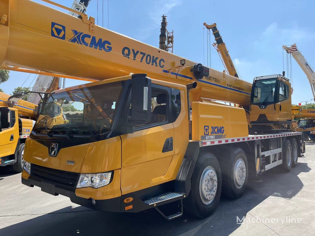 XCMG XCMG QY70KC 70 ton used mobile truck crane mobile crane grúa móvil