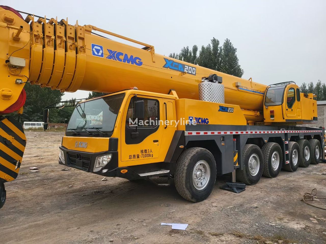 XCMG XCMG XCT200 QAY200 QY200K 200 ton 200t 200tons truck crane Mobilkran