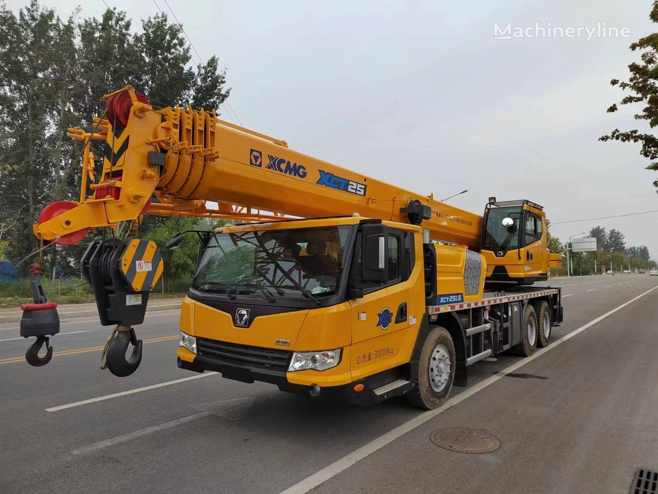 XCMG XCMG XCT25 25 ton used mobile truck crane mobile crane