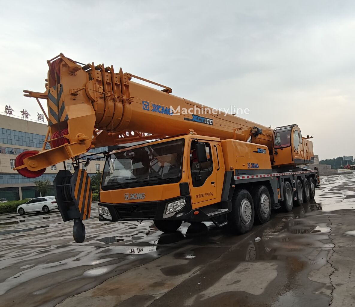 XCMG XCT100 mobile crane for sale | Machineryline TZ XCMG XCT100 mobile crane - Machineryline