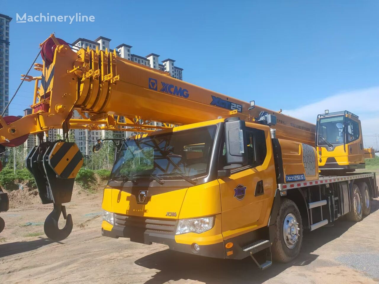 جرثقیل متحرک XCMG XCT25 XCT30 XCT35 XCT50 XCT55 25 TON 30 TON 35 TON 50 TON USED T