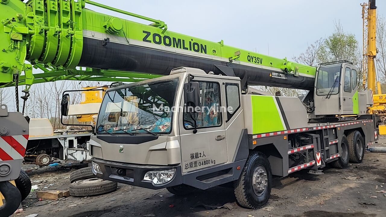 avtodvigalo Zoomlion QY35V QY35 35T 35ton 35 tons 35 ton used Zoomlion mounted truck