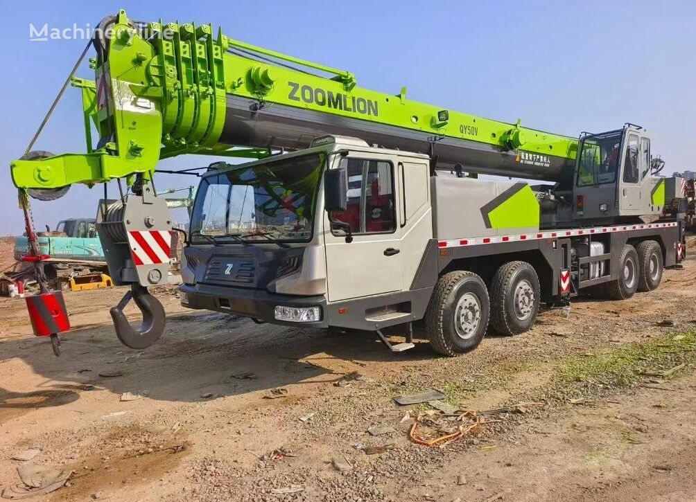 Zoomlion QY50V QY50 ZTC500V ZTC500 Zoomlion 50 ton 50ton 50tons 50t crane mobile crane