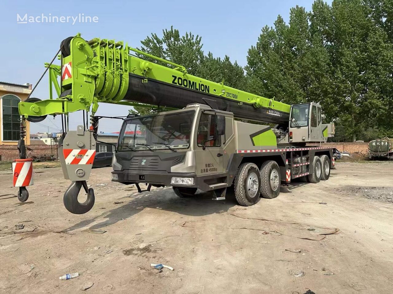 Zoomlion Used 70 Ton Zoomlion Mobile Truck Crane Chinese Brand Model ZTC7 grúa móvil