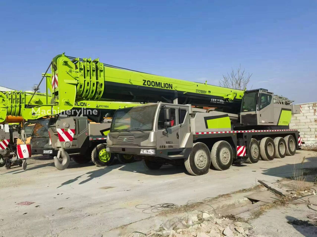 Zoomlion ZTC1000V ZTC1000 QY100V QY100 100 ton 100t 100 tons autodizalica