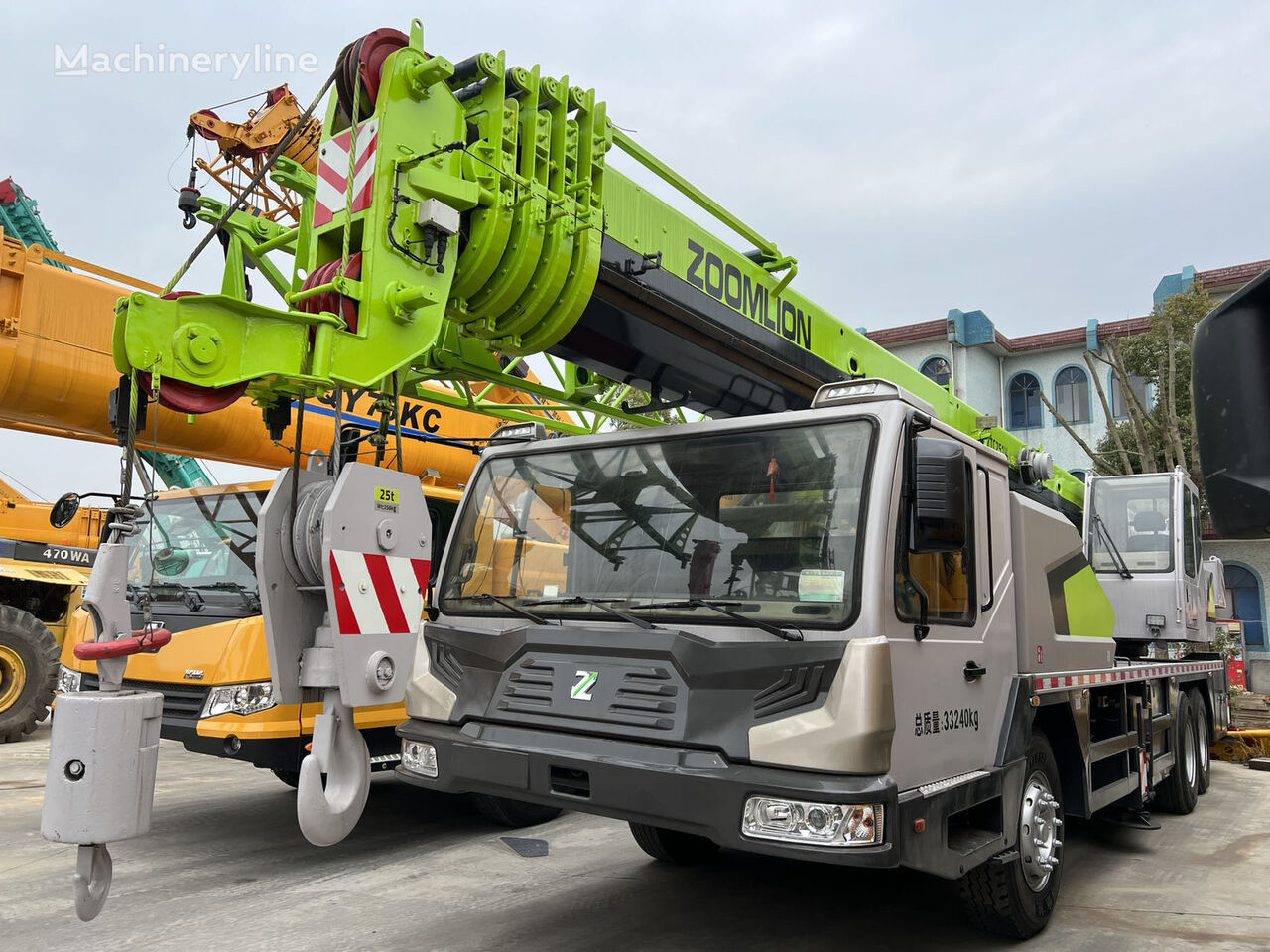 grue mobile Zoomlion ZTC250V ZTC300V ZTC350V ZTC500V ZTC700V ZTC800V ZTC1000V 25TON 3