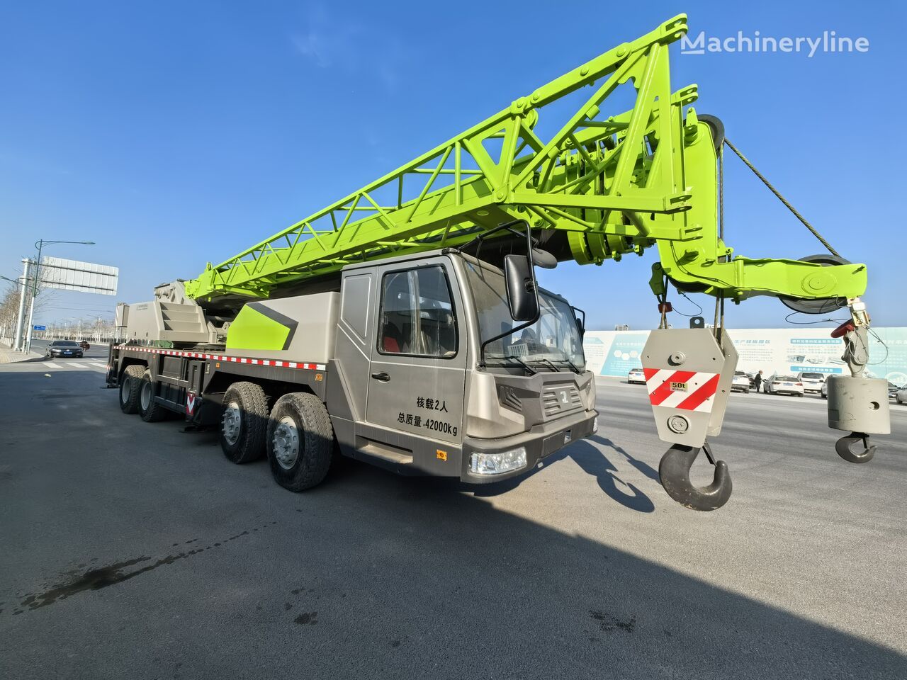 Zoomlion ZTC500 ZTC500V 50TON 50 TON TRUCK CRANE MOBILE CRANE 55T 60T 70T mobiele kraan