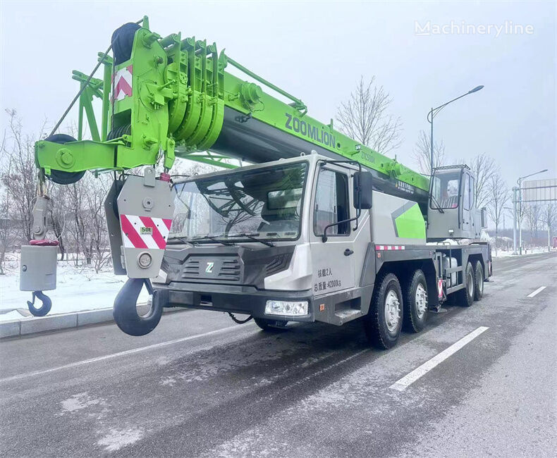 автокран Zoomlion ZTC500V 50 ton 50 tons 50t used truck mounted crane