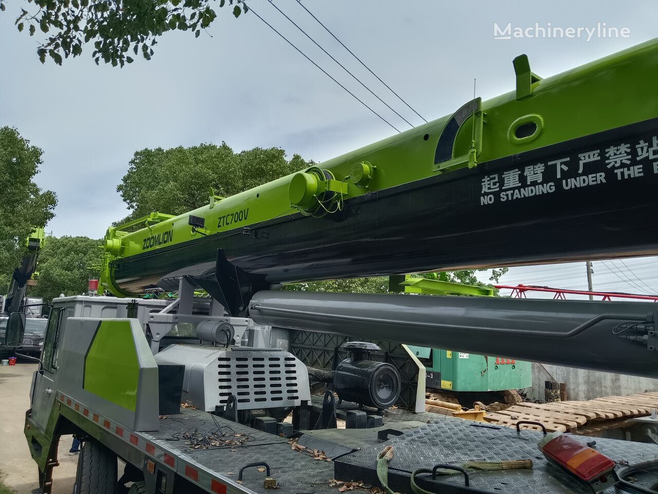 Zoomlion ZTC700V Used 70 Ton Truck Crane with High Working Performance mobile crane