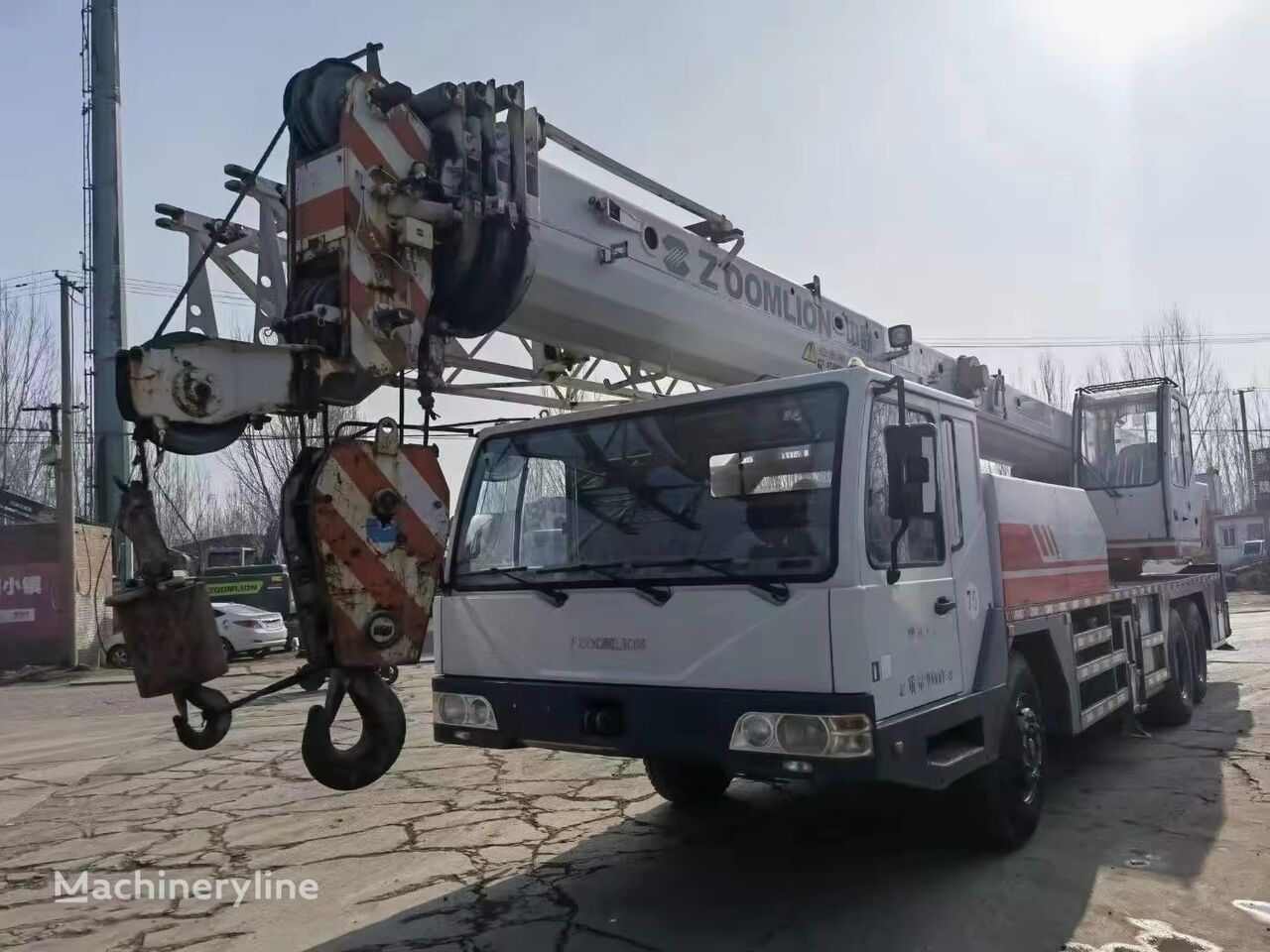 شاحنة رافعة Zoomlion Zoomlion QY25V 25 ton used mobile truck crane