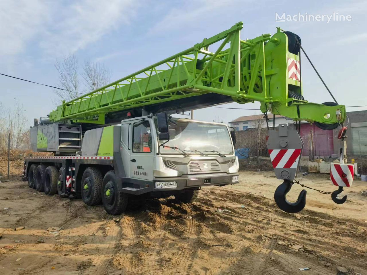 autokranas Zoomlion Zoomlion ZTC1000V 100 ton used mobile truck crane