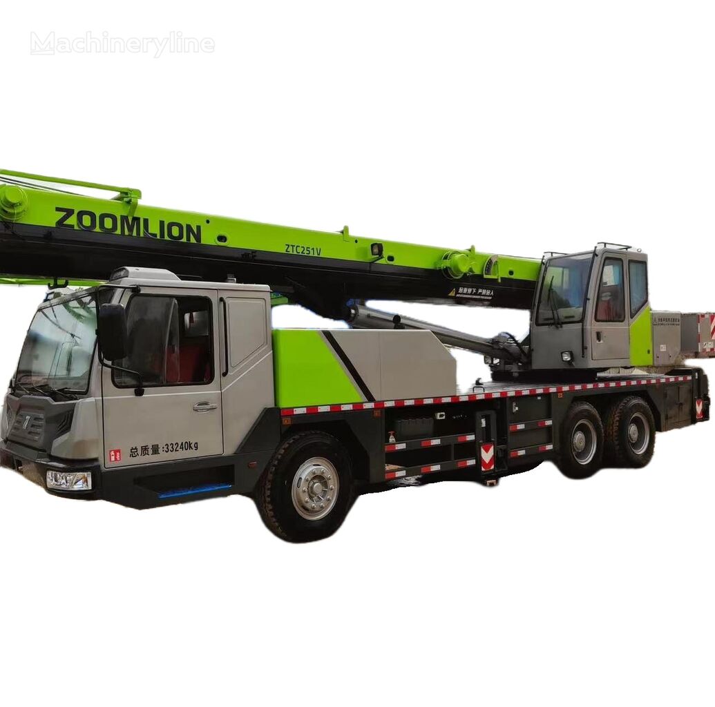 Zoomlion Zoomlion ZTC250V 25 ton used mobile truck crane mobil m mobile c grúa móvil