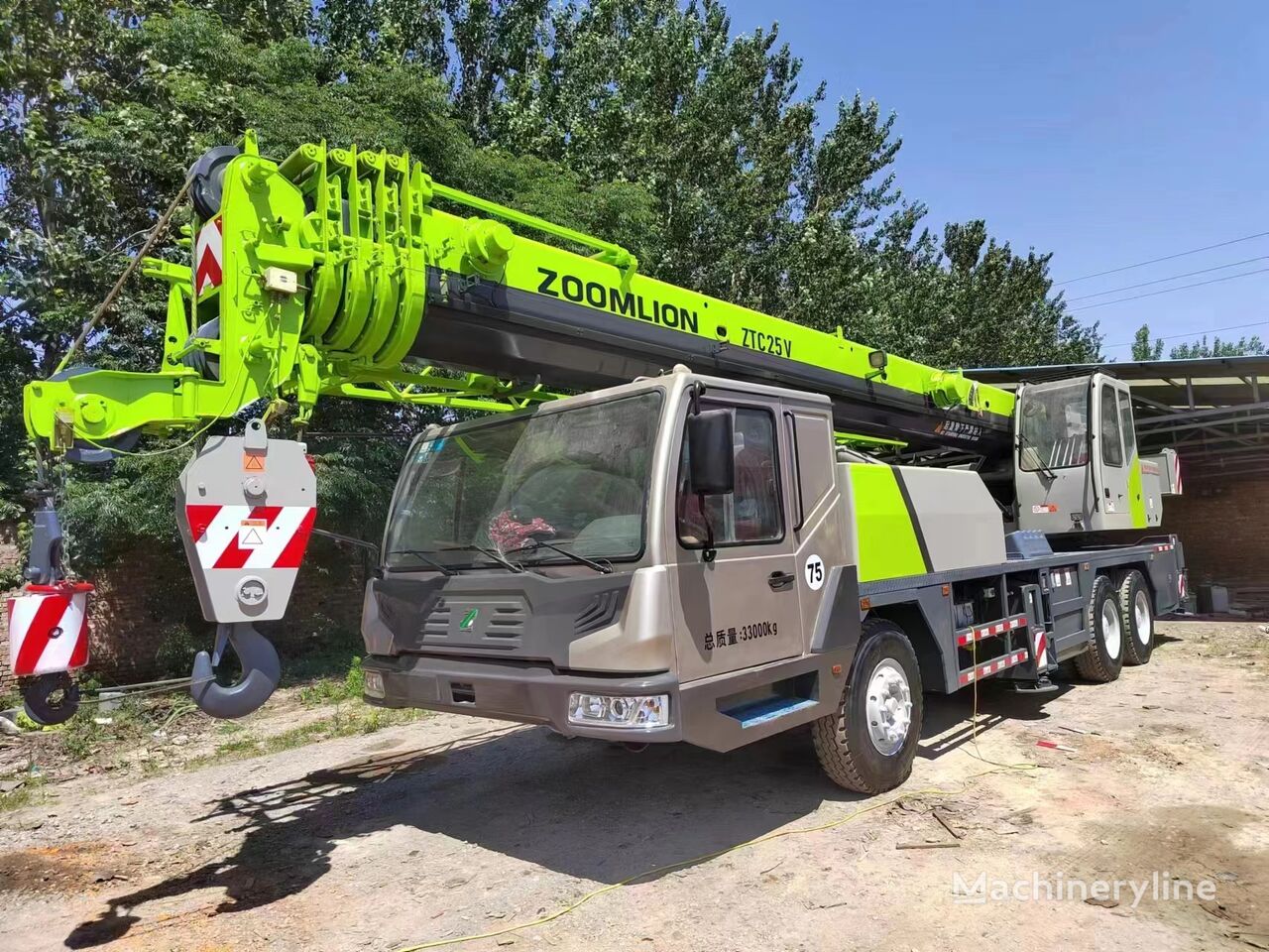 автокран Zoomlion Zoomlion ZTC25V 25 ton used mobile truck crane