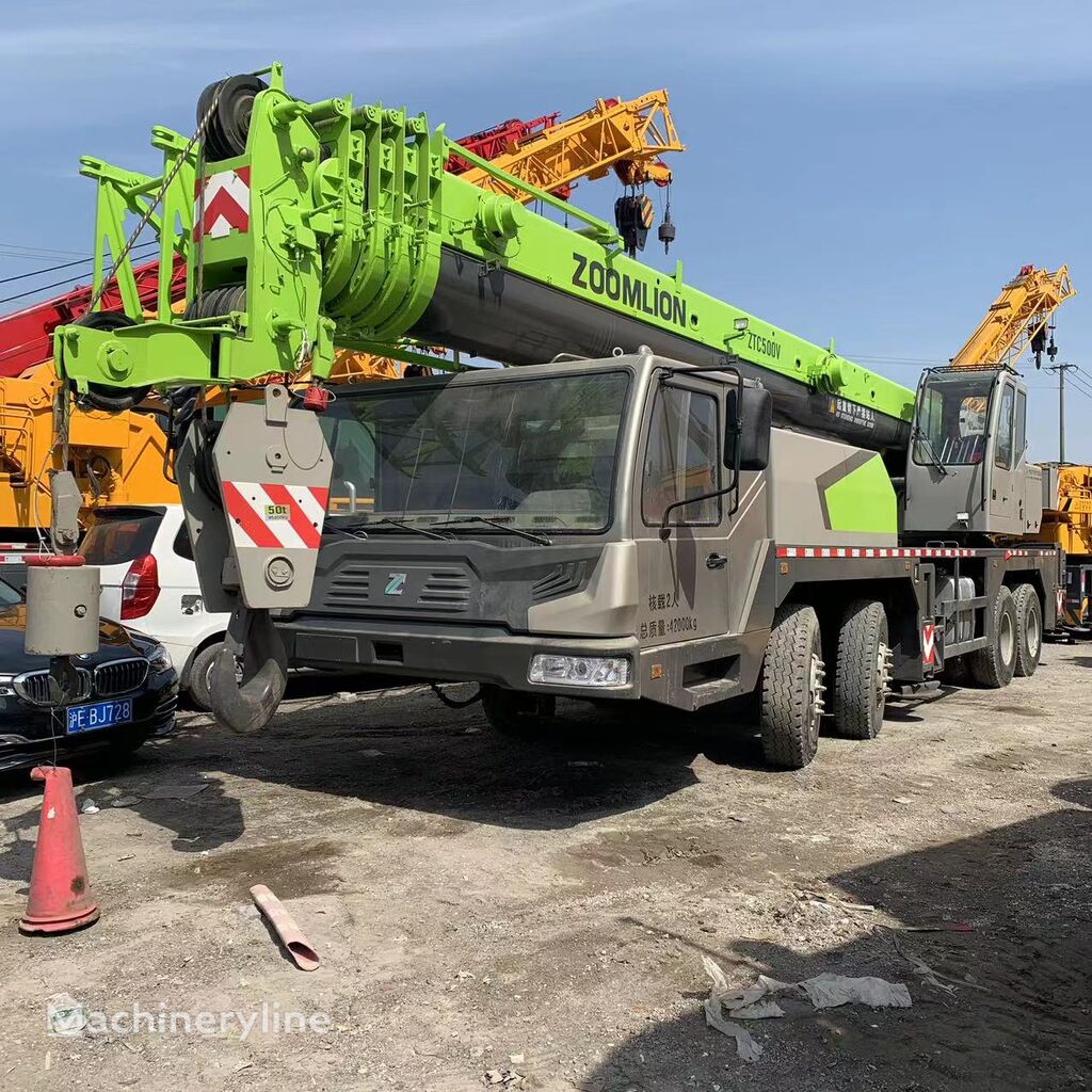 Zoomlion Zoomlion ZTC500V 50 ton used mobile truck crane autódaru