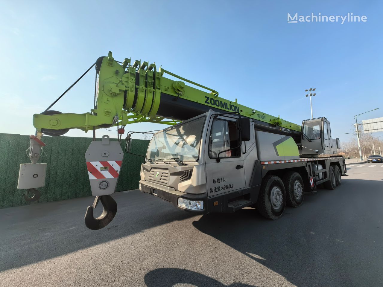 Zoomlion Zoomlion ZTC500V ZTC500 QY50V QY50 used 50 ton 50ton truck crane mobile crane