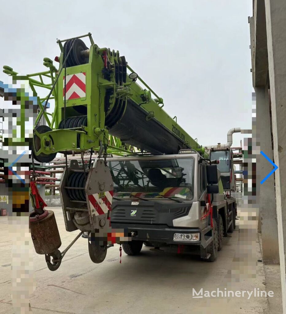 cần cẩu di động Zoomlion Zoomlion ZTC550H 55 ton used mobile truck crane