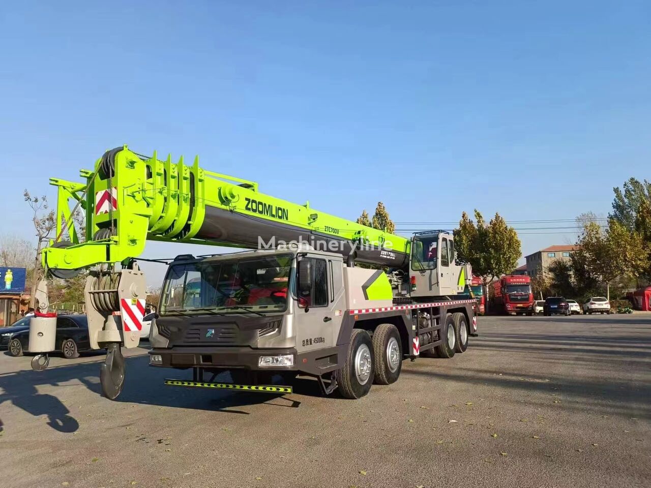 Zoomlion Zoomlion ZTC700V 70  ton used mobile truck crane grúa móvil