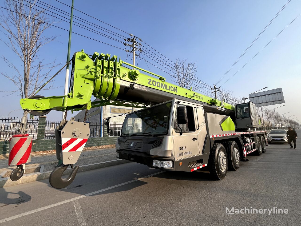 Zoomlion Zoomlion ZTC700V 70 ton used mobile truck crane autodizalica