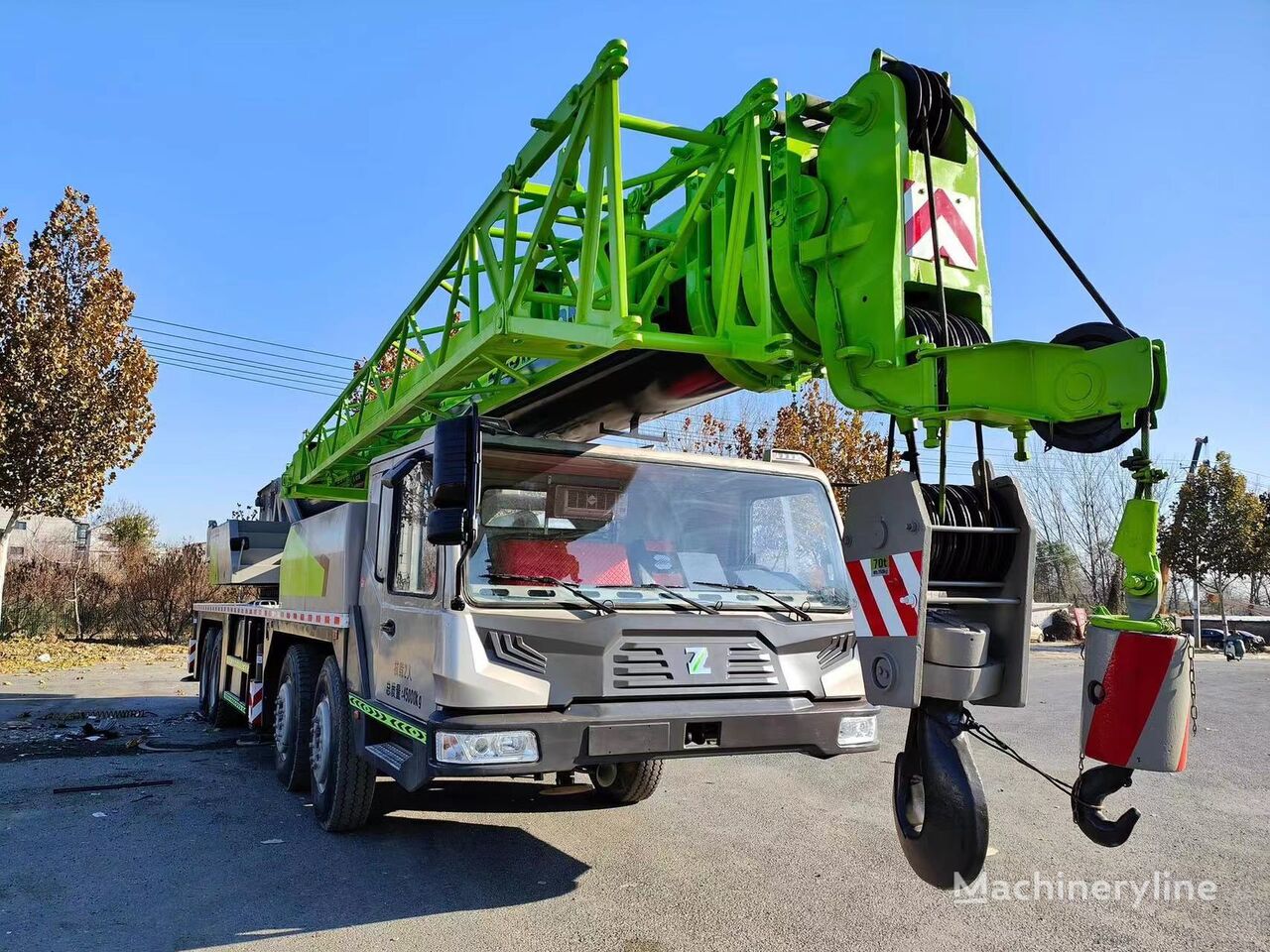 شاحنة رافعة Zoomlion Zoomlion ZTC700V 70 ton used mobile truck crane