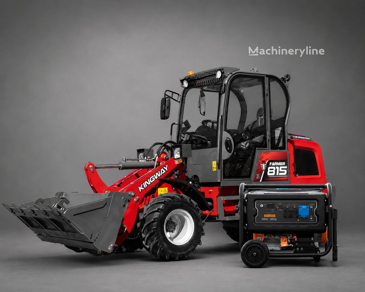 Новый мультифункциональный погрузчик Kingway FARMER 815 - Machineryline