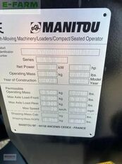 Prodaja Manitou mla 5-50h multifunkcionalnog utovarivača - Slika 9 | Machineryline HR Manitou mla 5-50h multifunkcionalni utovarivač | Slika 9 - Machineryline