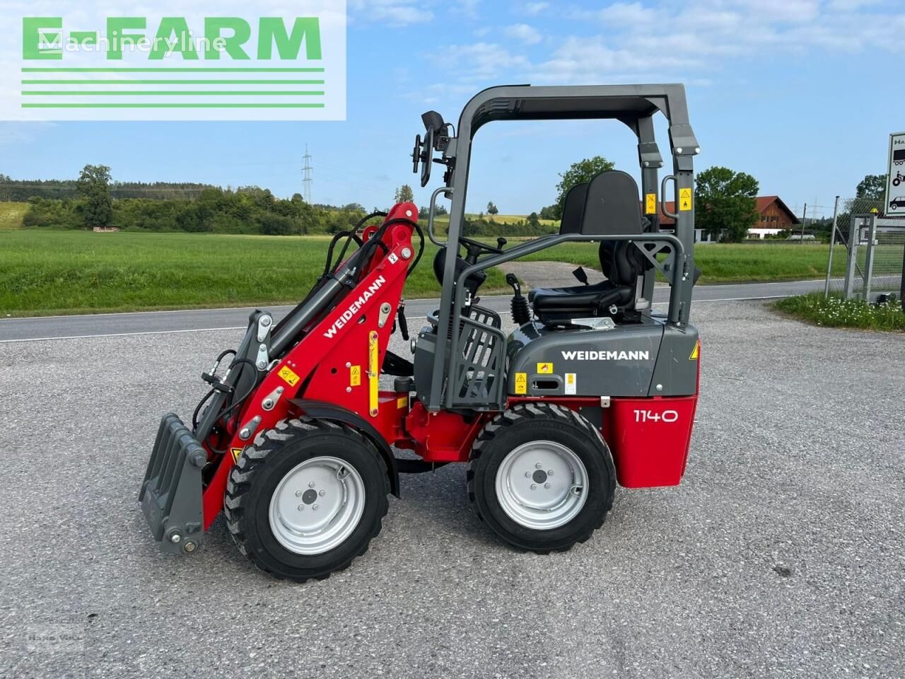 Weidemann 1140 multifunctional loader