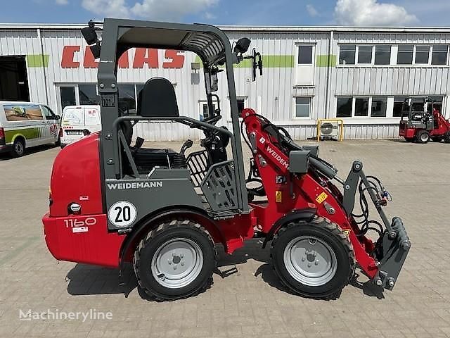 Weidemann 1160 cargadora multifuncional