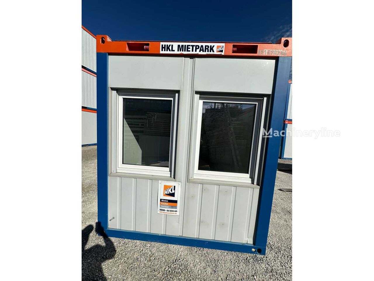 وحدة مكتبية Containex Standardcontainer 20´ - Machineryline