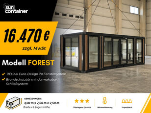 нови контејнер за канцеларии Sun Container B&uuml;rocontainer / Wohncontainer Baucontainer Modell FOREST