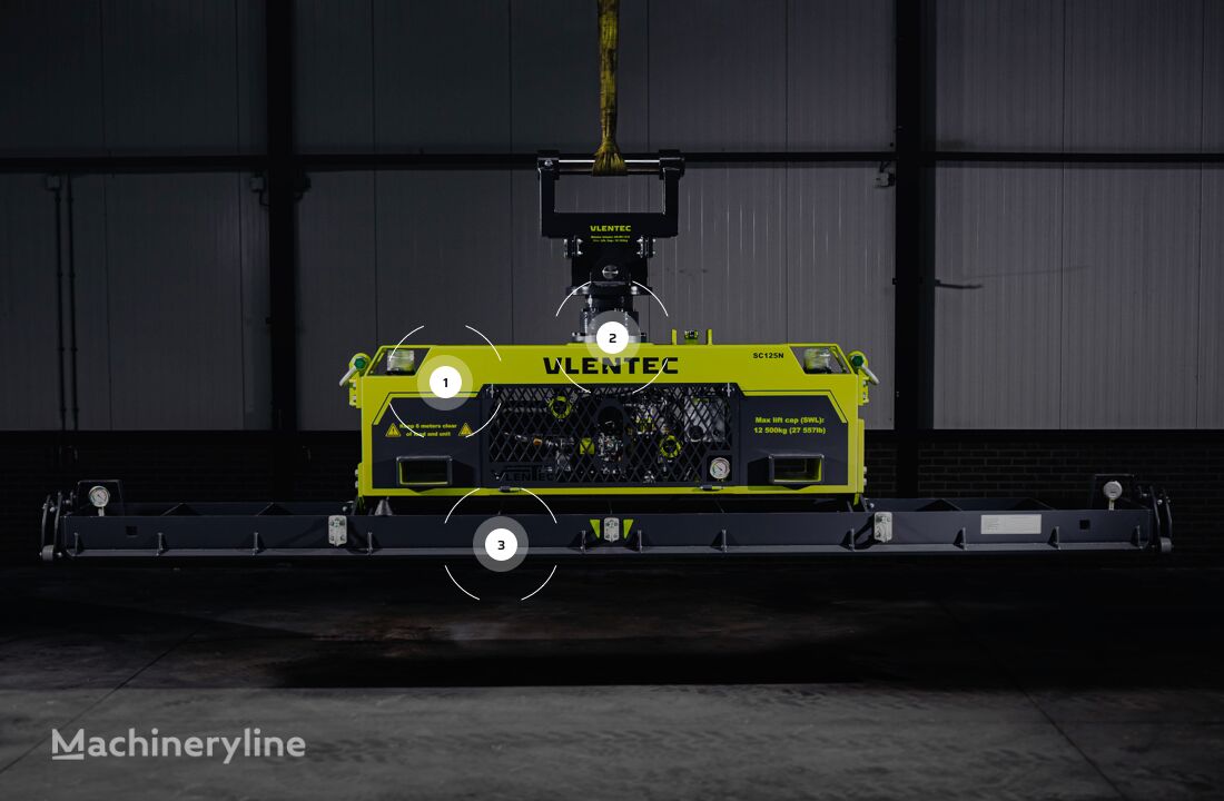 رافعة مجنزرة لمد الأنابيب Vacuum Lifting Holland VLENTEC SC125N