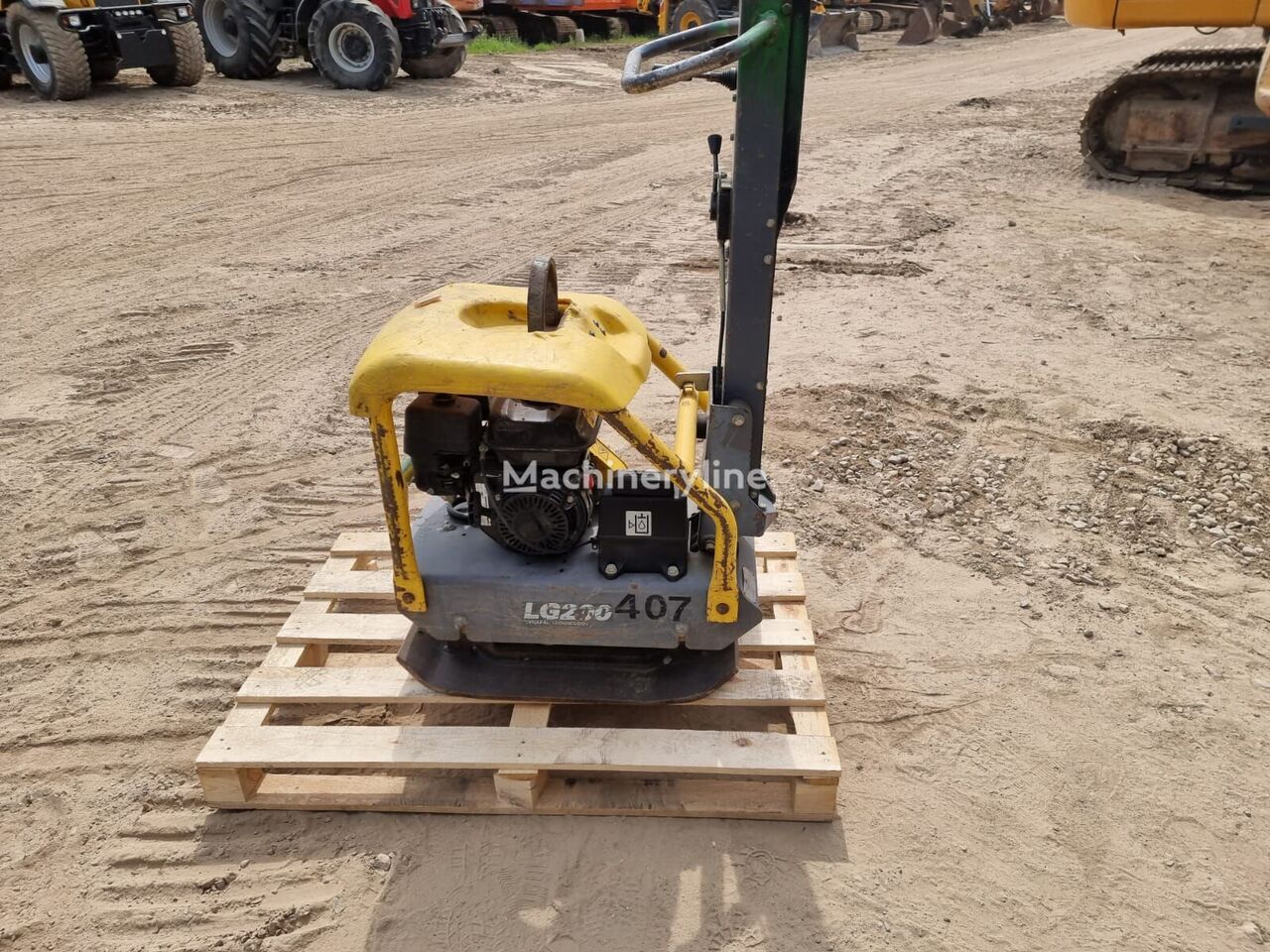 Atlas Copco LG200 vibroplate