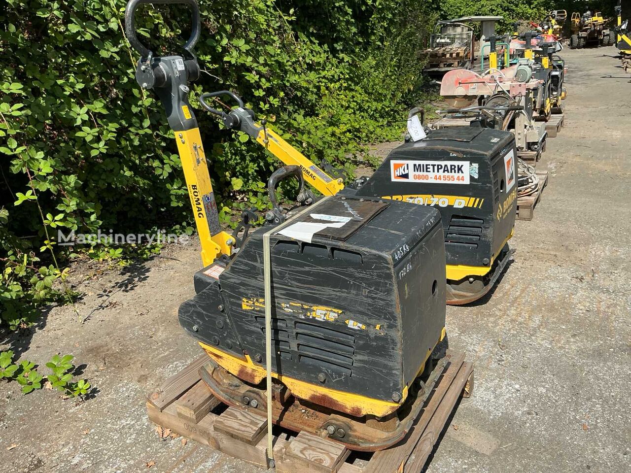 صفائح اهتزازية BOMAG BPR 50/55 D - Machineryline