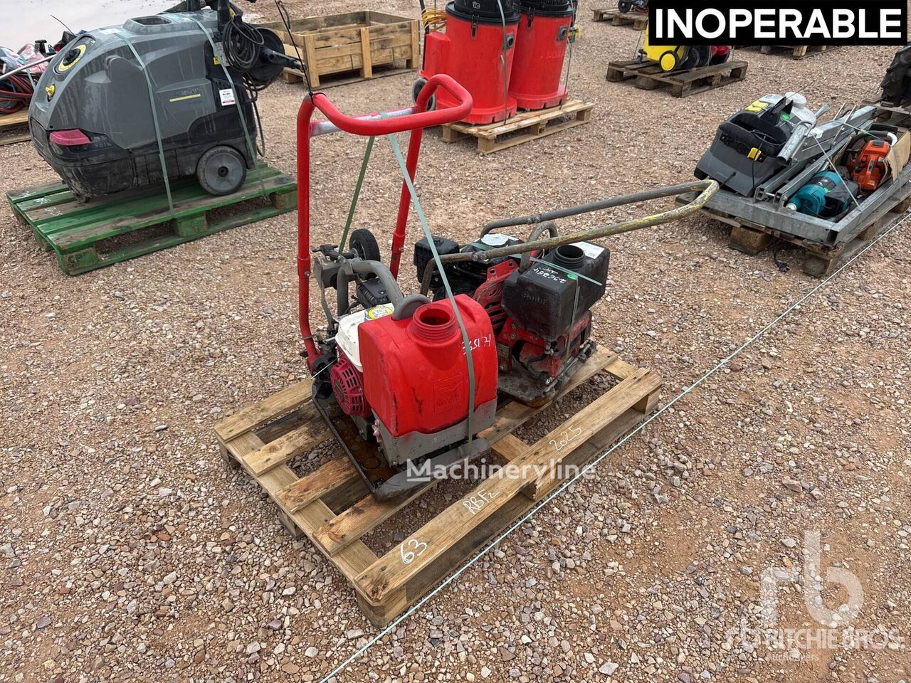 Купить виброплиту Qte De Materiels De Location Qt | Machineryline LV Виброплита Qte De Materiels De Location Qt - Machineryline