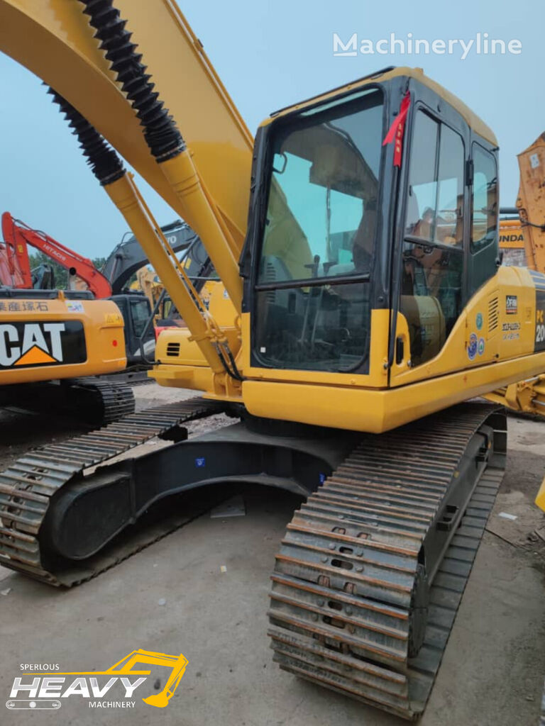 Komatsu PC200-7 excavadora rail