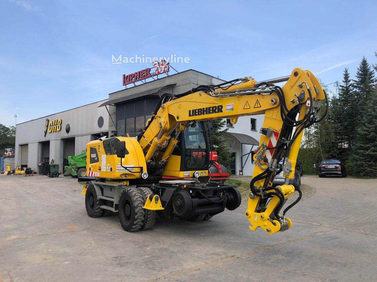Liebherr A922 RAIL LITRONIC rail excavator - Machineryline