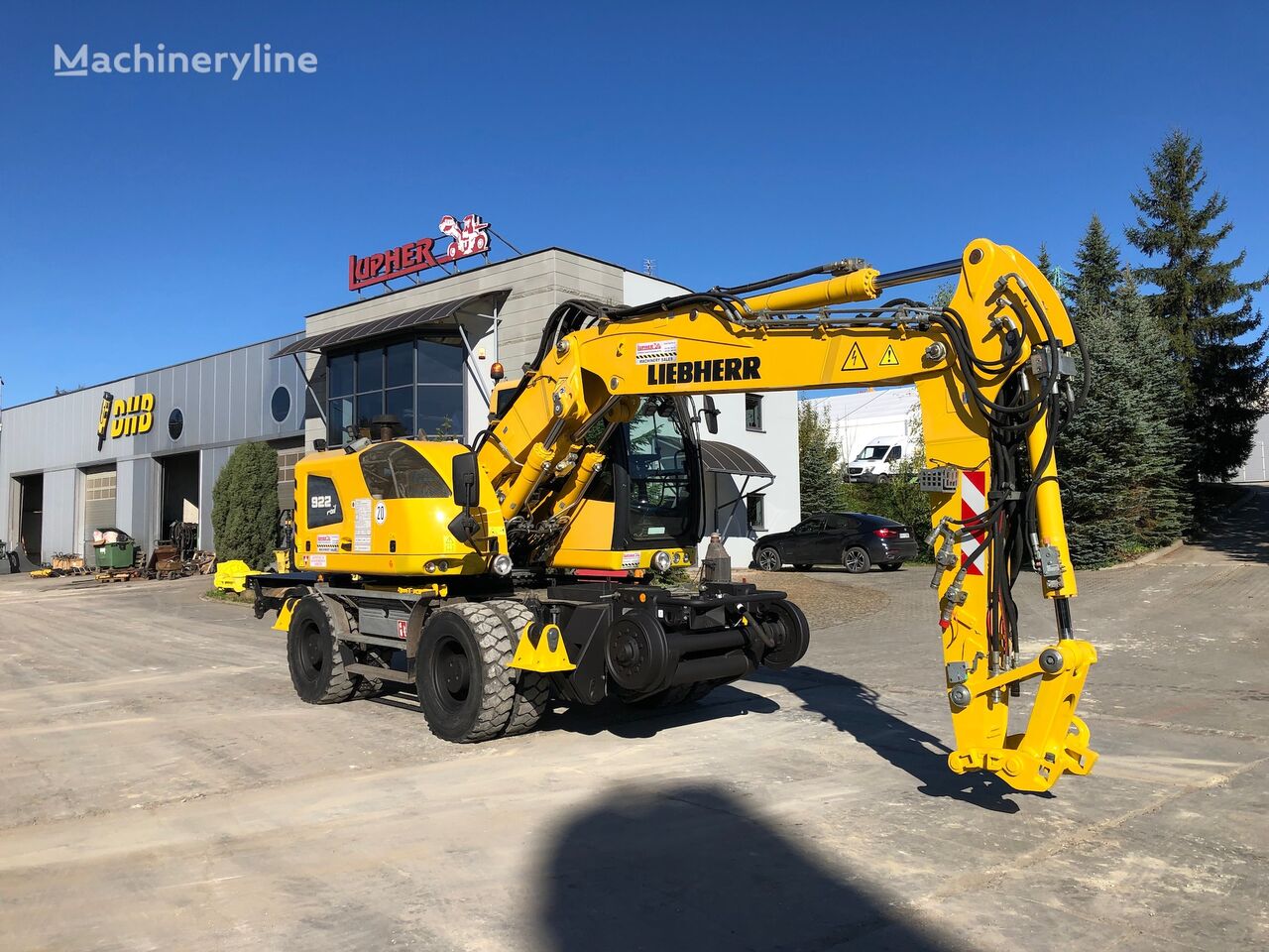 Liebherr A922 Rail Litronic rail excavator