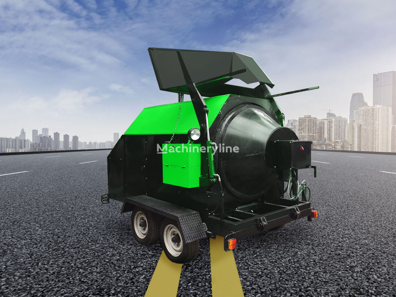 новый ресайклер Ticab ASPHALT RECYCLER RA-800 from the Manufacturer