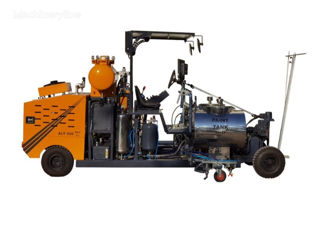 new road marking machine